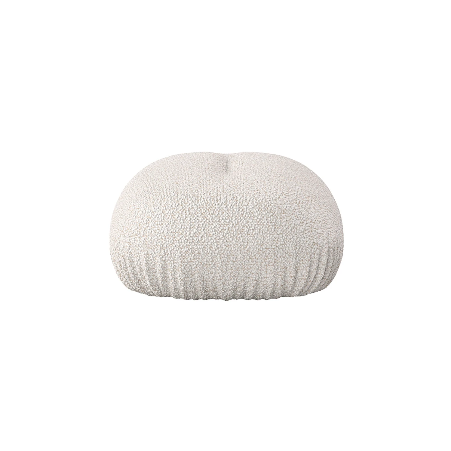 Ondo Ottoman - Maya Cream Boucle - Image 2