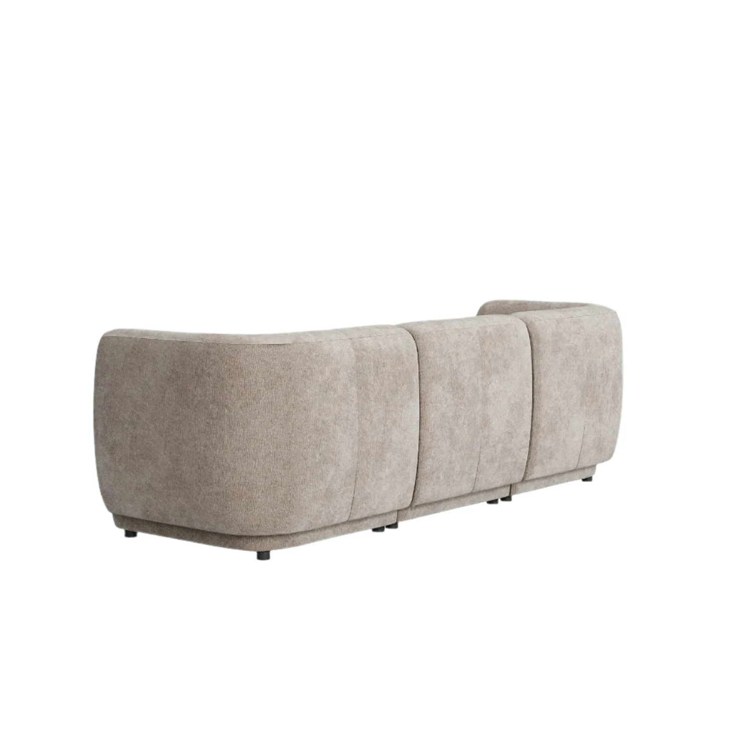 Plum 4 Seater Sofa - City Almond - Image 5