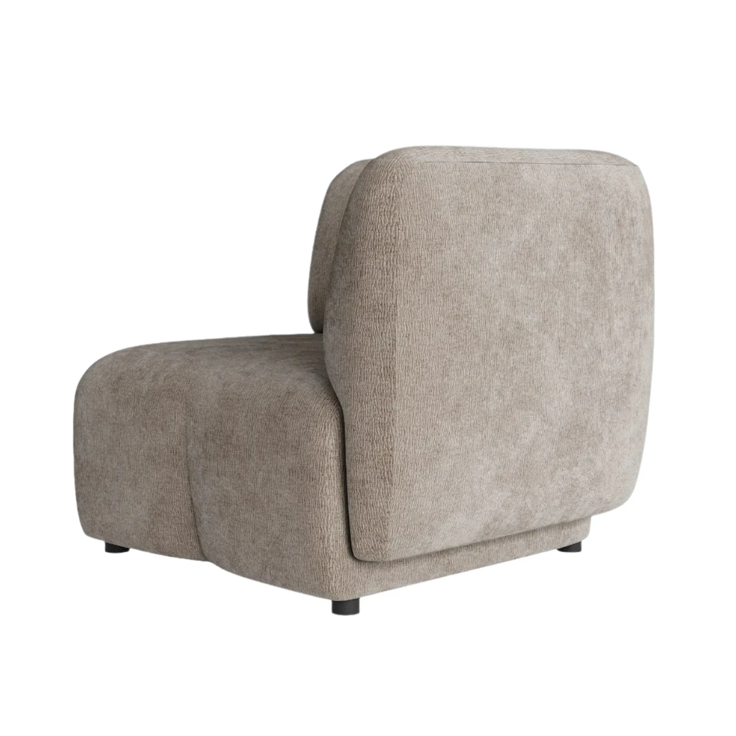 Plum Right Corner Module - City Almond - Image 3