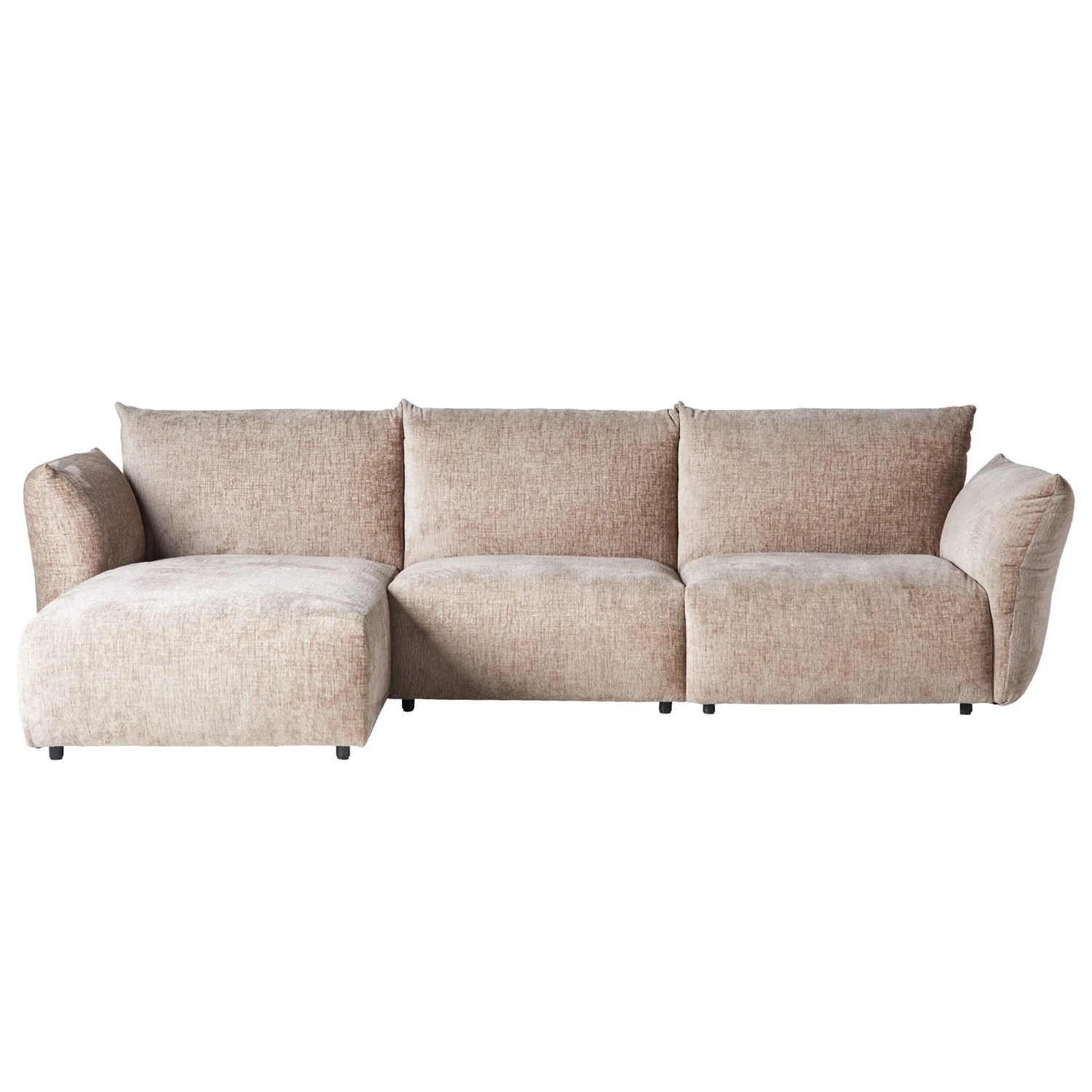 Puff Left Hand Chaise Sofa - Solo Falcon