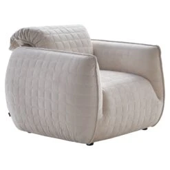 Sushi Lounge Chair - F-51 Cream