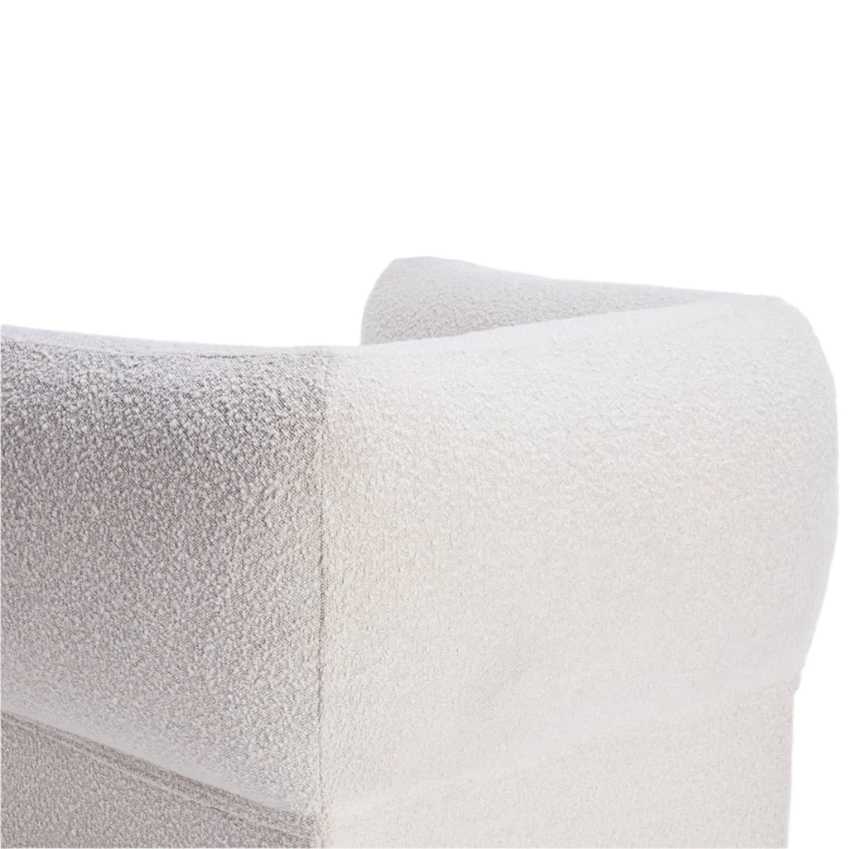 Tulip Lounge Chair - Maya Cream Boucle - Image 8