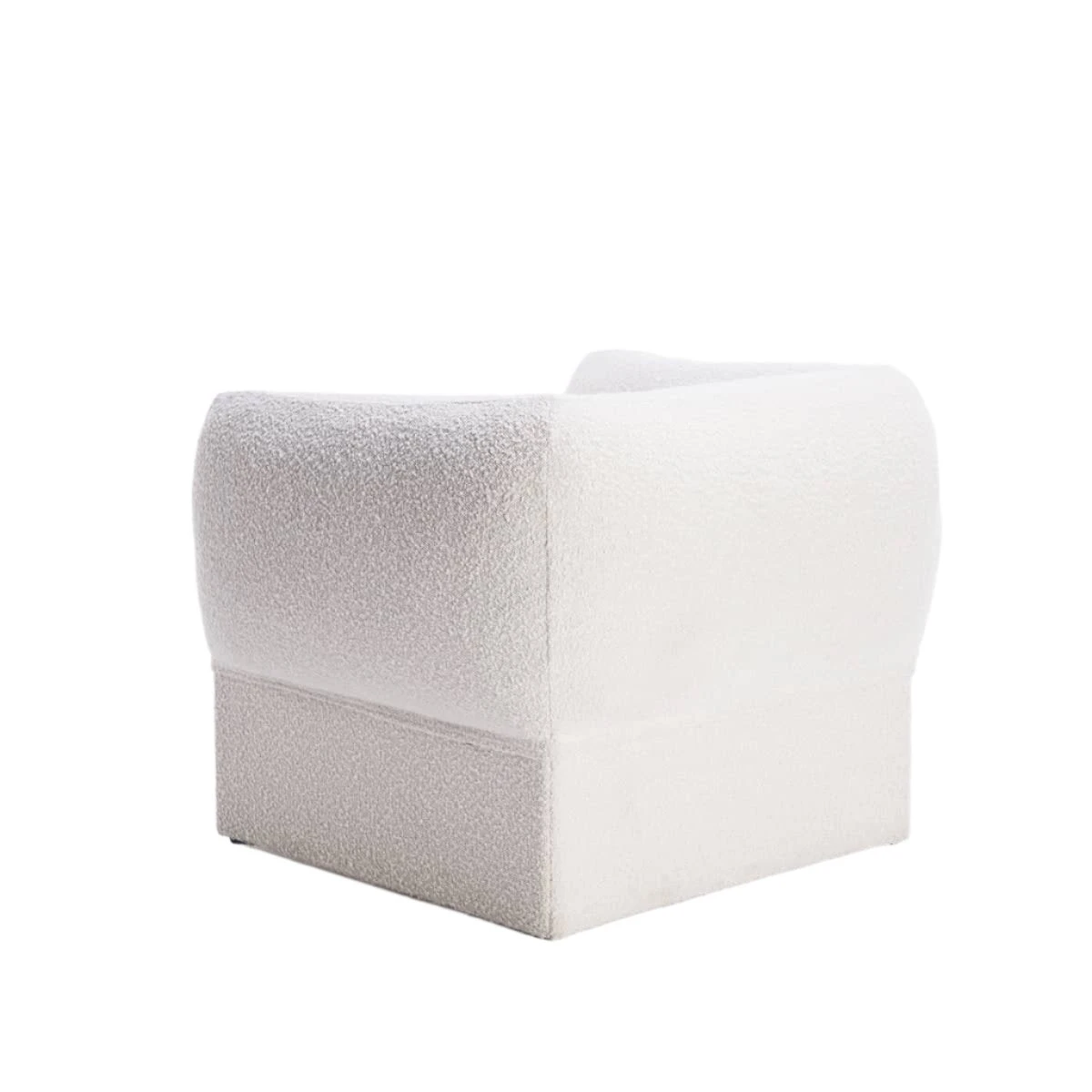 Tulip Lounge Chair - Maya Cream Boucle - Image 6