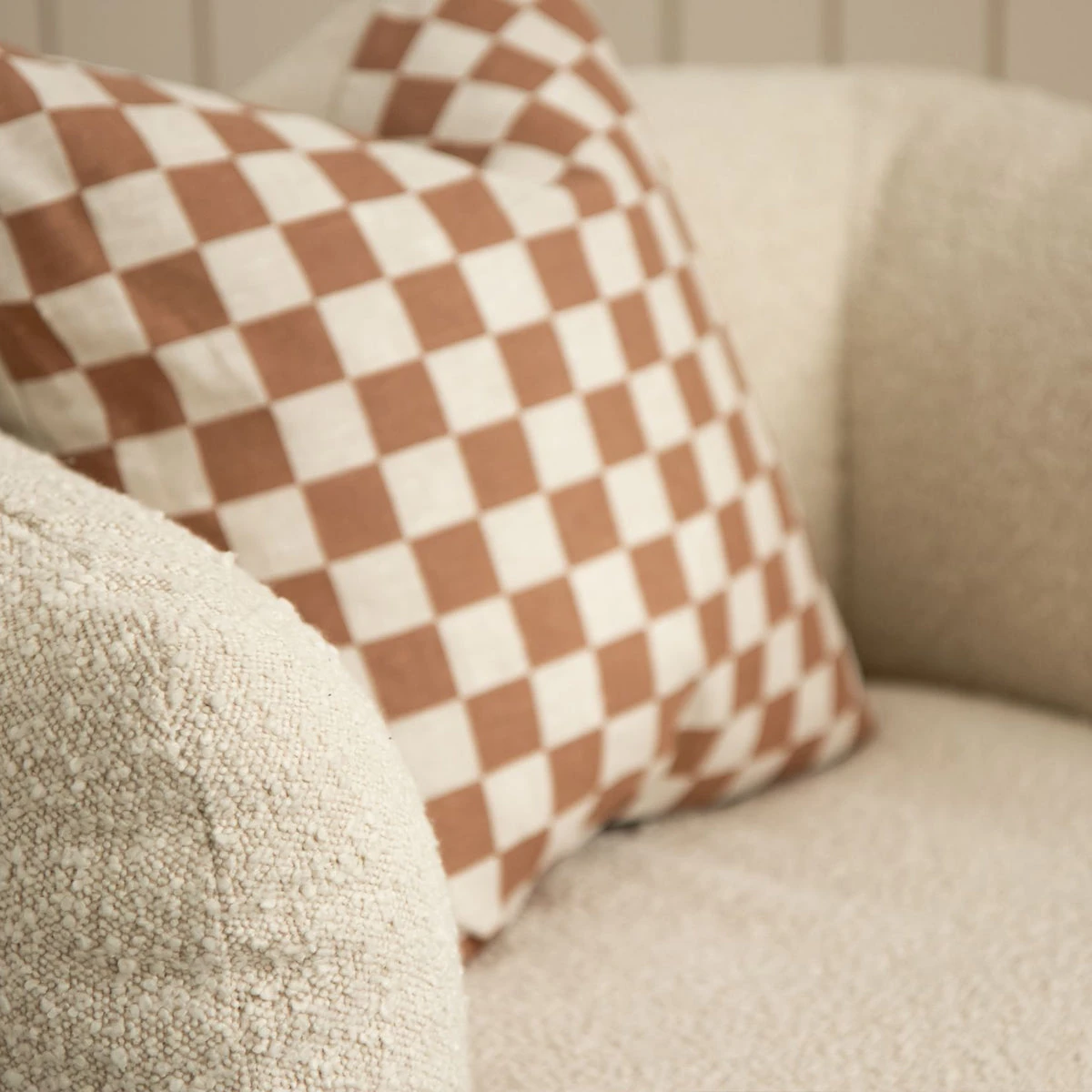 Tulip Lounge Chair - Maya Cream Boucle - Image 13