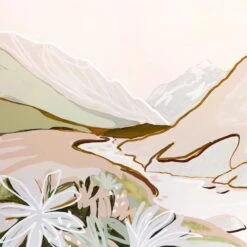 Each And Every Step Canvas Print 45cm X 55cm