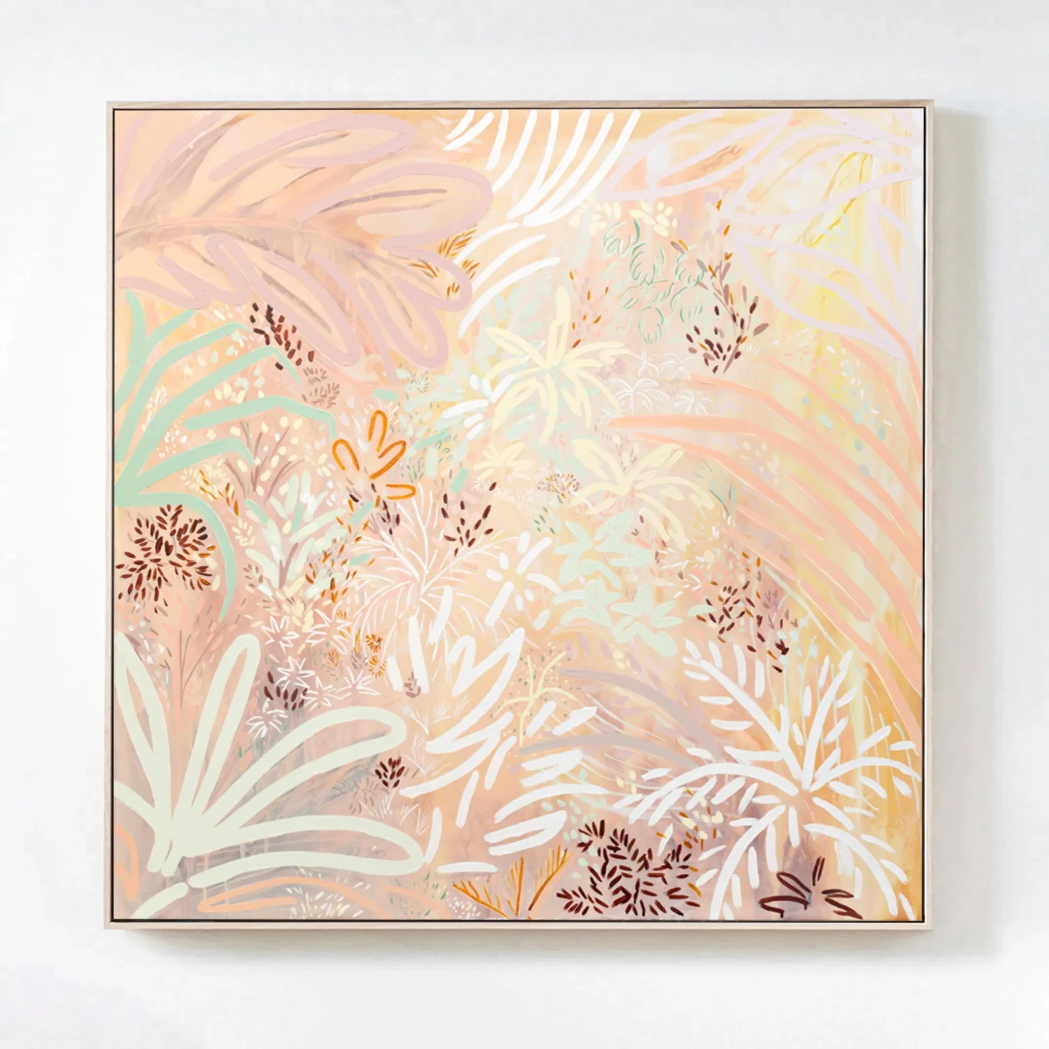 Held Canvas Print 120cm X 120cm - Image 3