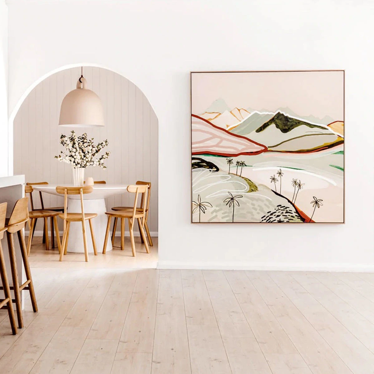 In Sun We Trust Canvas Print 80Cm X 80Cm - Image 2