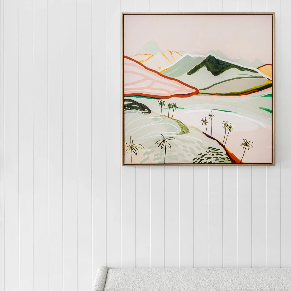 In Sun We Trust Canvas Print 80Cm X 80Cm - Image 5