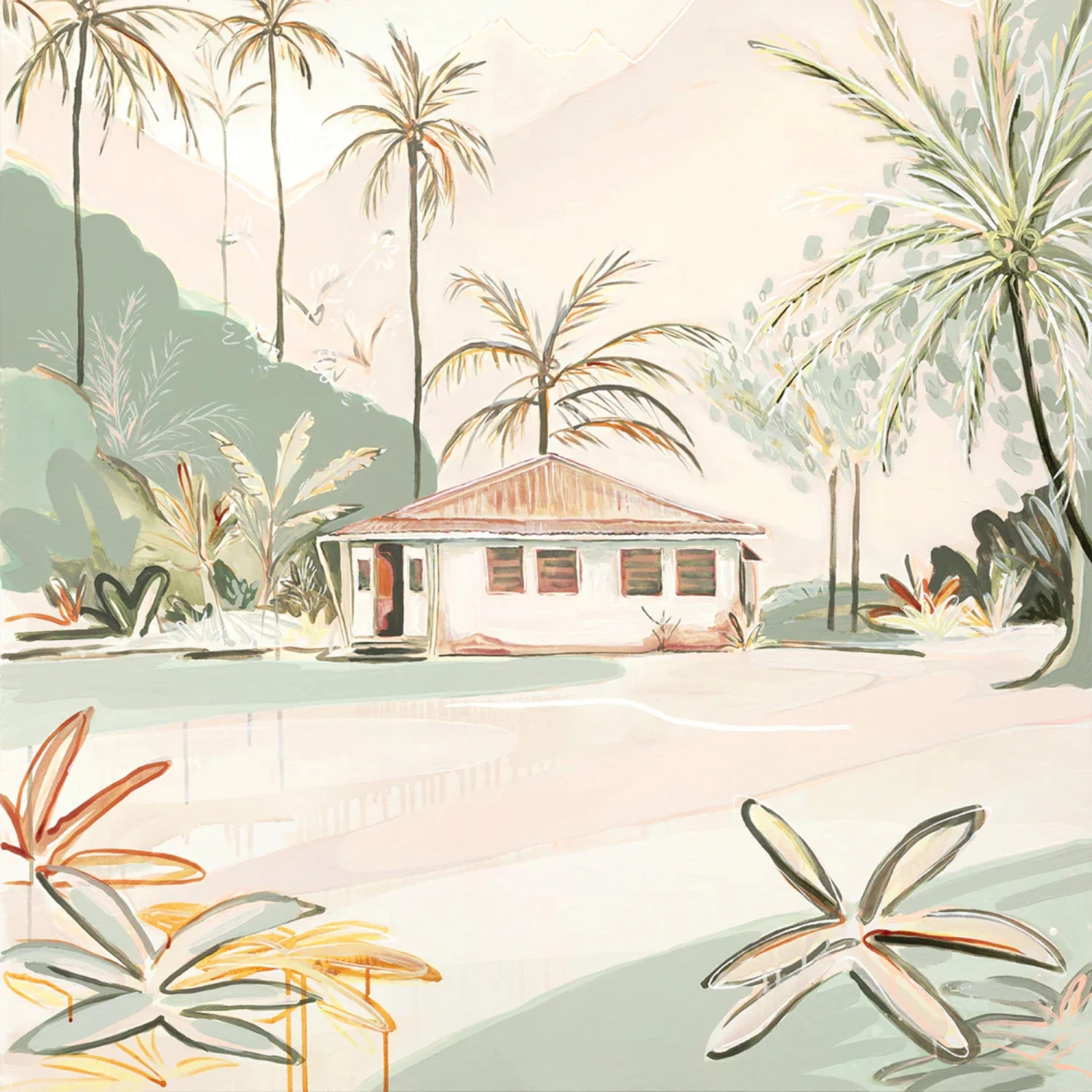 The Sacred Ordinary Canvas Print 45cm X 55cm