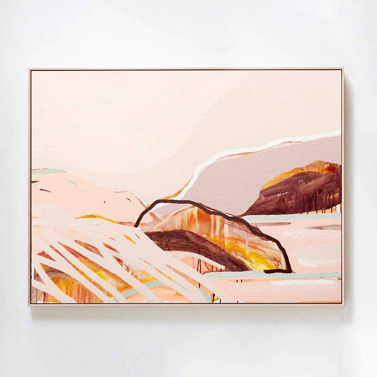 Sun Soaked Souls Canvas Print 120Cm X 90Cm - Image 2