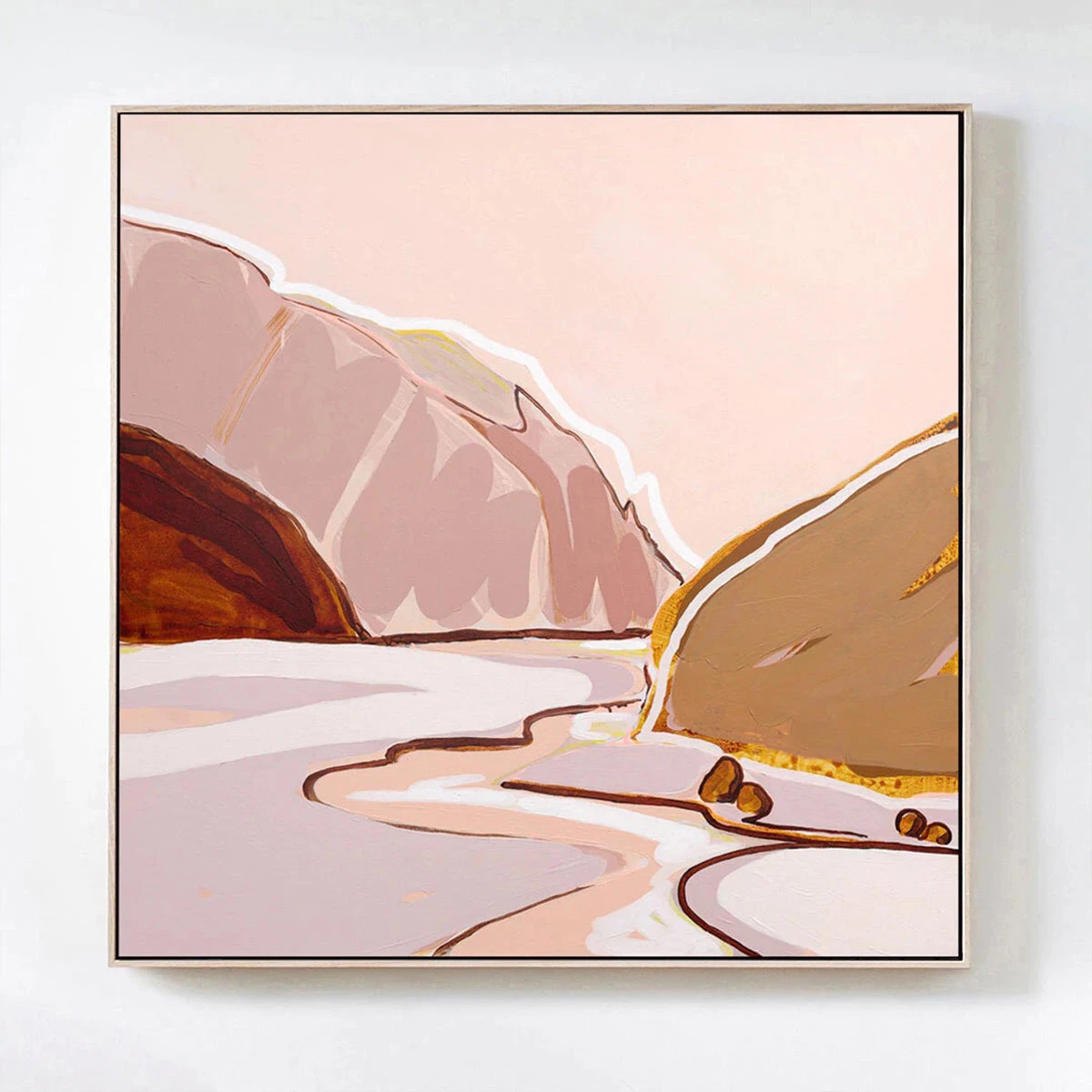 The Heart Of It All Canvas Print 140Cm X 140Cm - Image 2