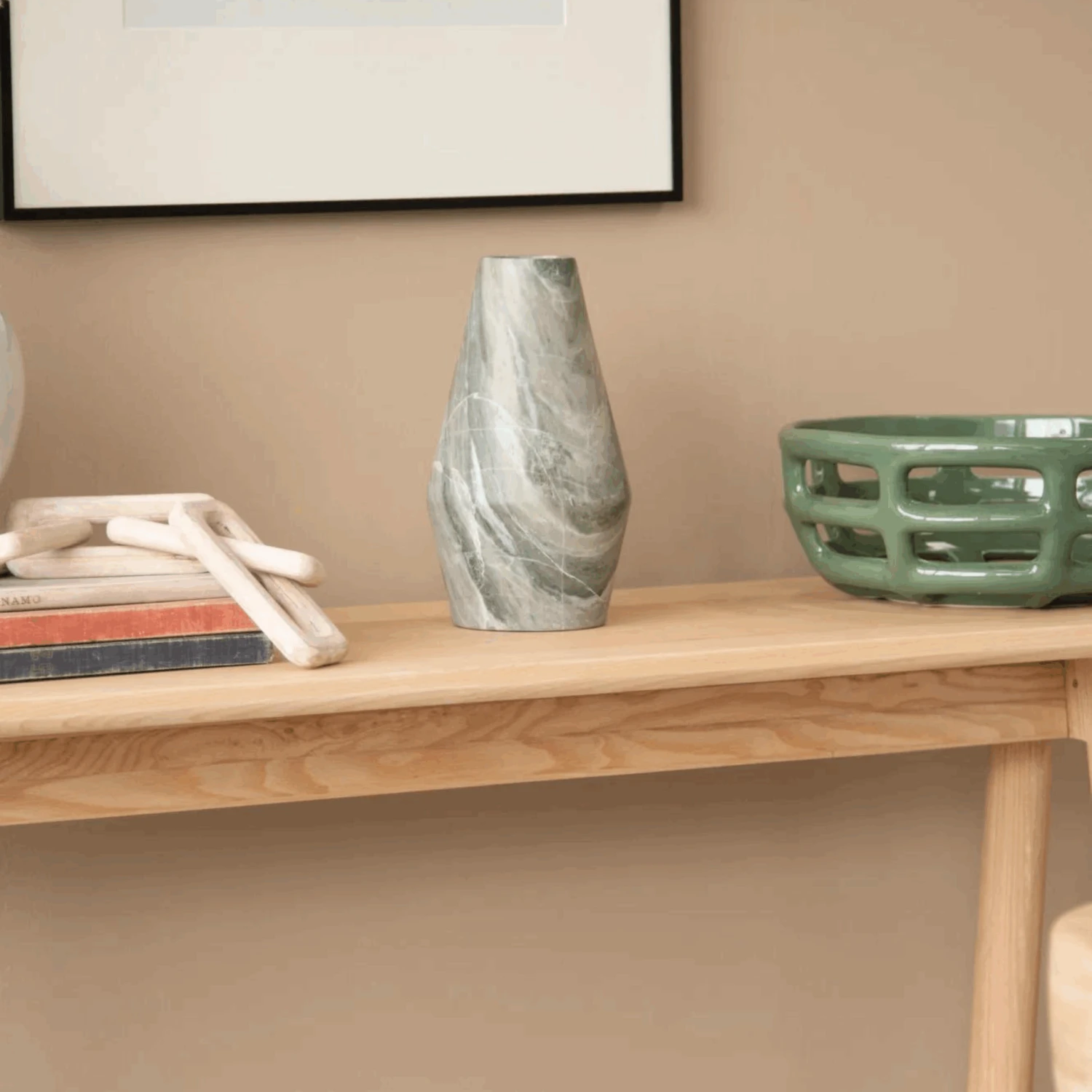 Curbus Oval Console - White Ash - Image 9