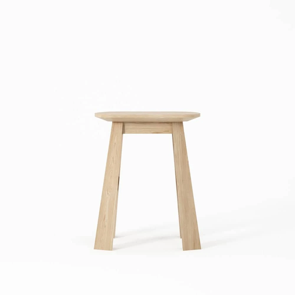 East Rectangle Stool - Oak - Image 3