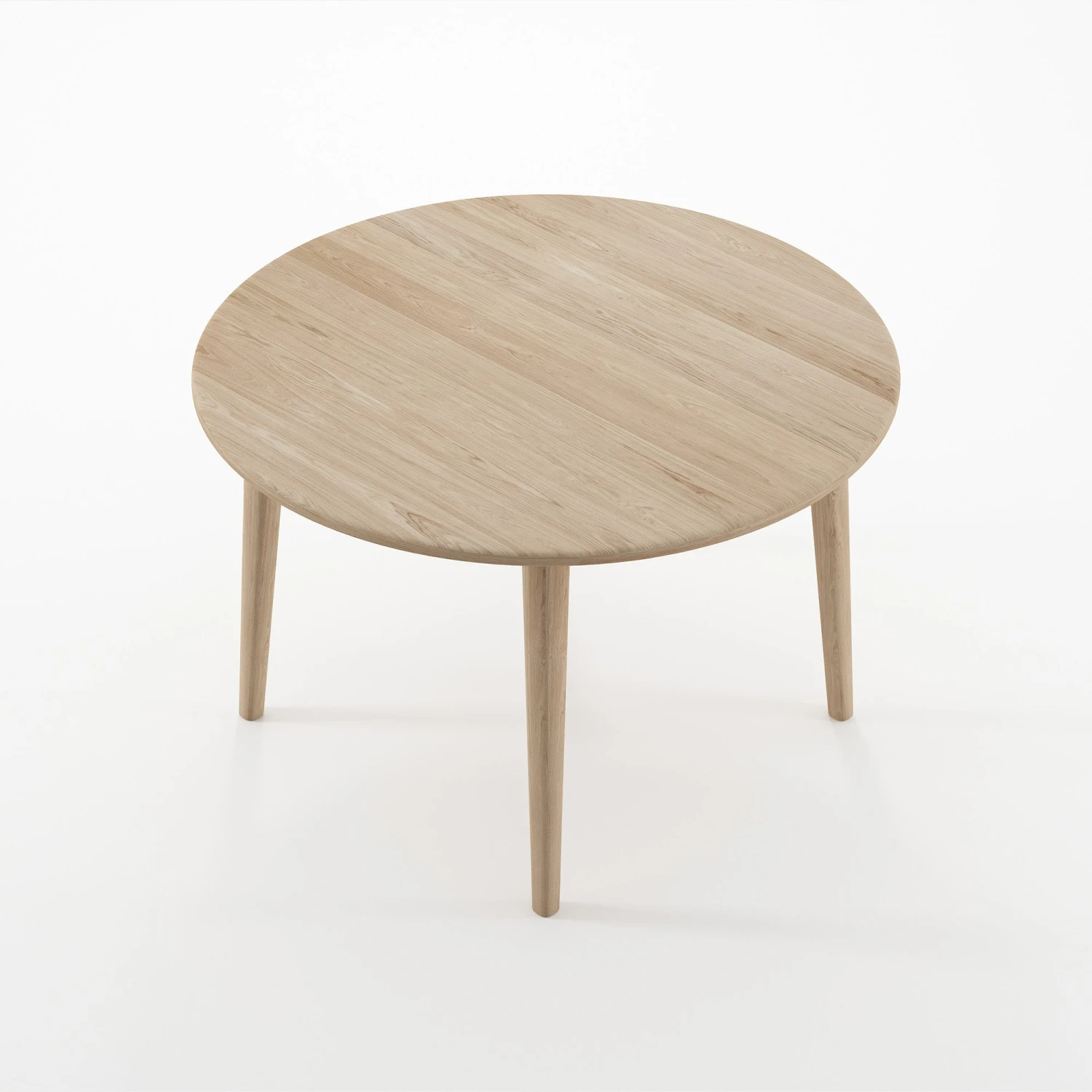 Grasshopper Round Dining Table 120cm - Oak