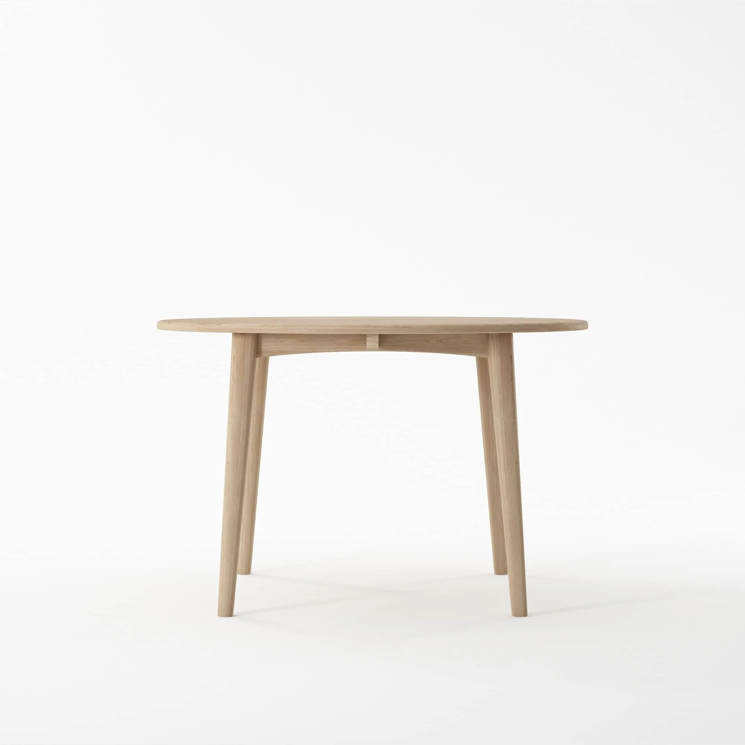 Grasshopper Round Dining Table 120cm - Oak - Image 6