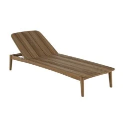 Grasshopper Outdoor Sunlounge - Teak