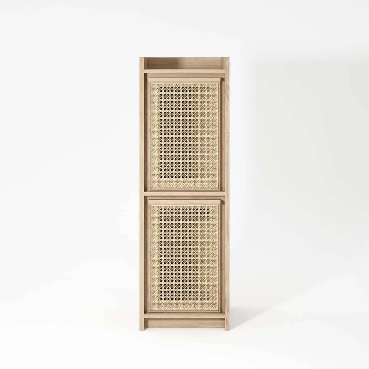 Roots 2 Door Cupboard - Oak - Image 4