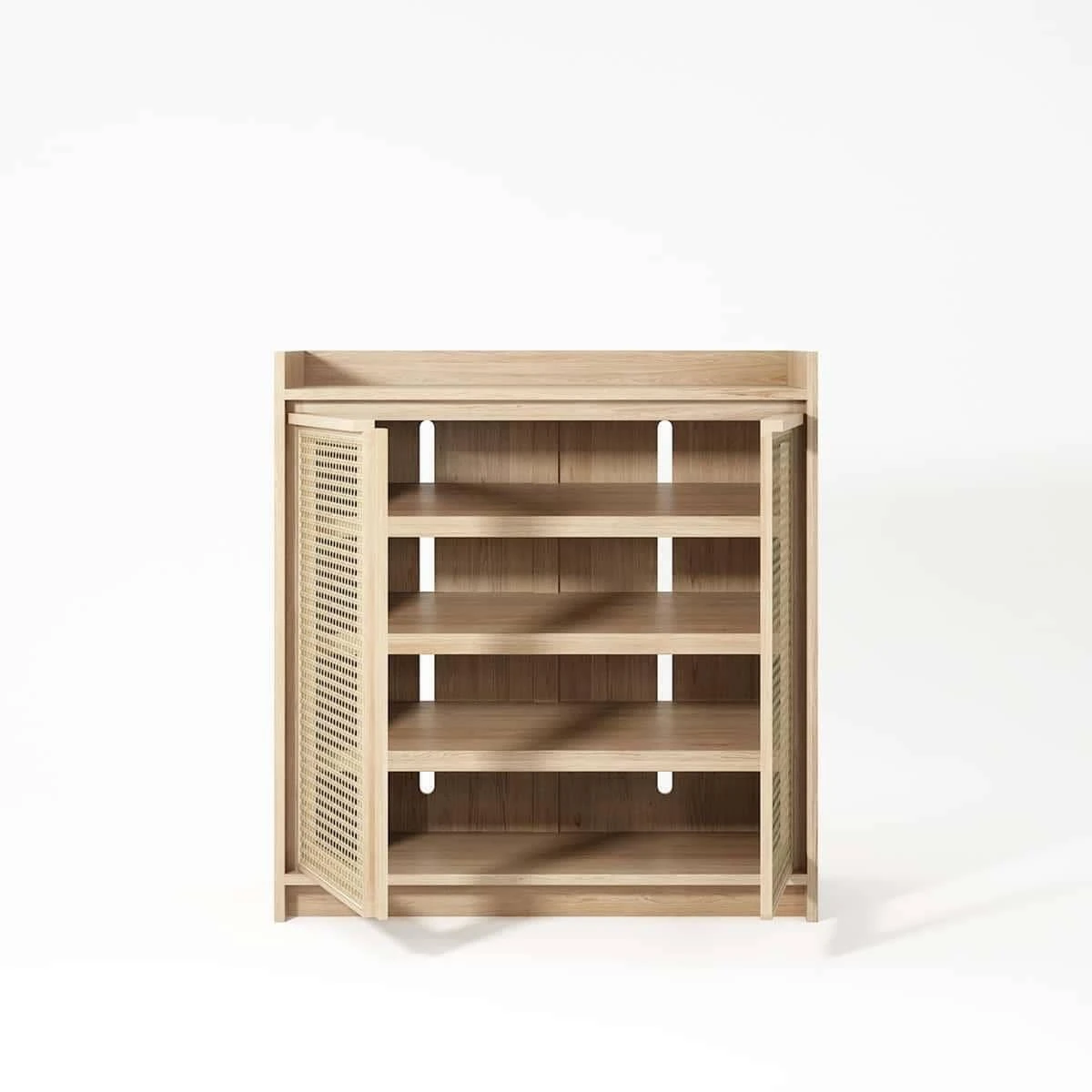 Roots Shoe Rack -Oak - Image 5