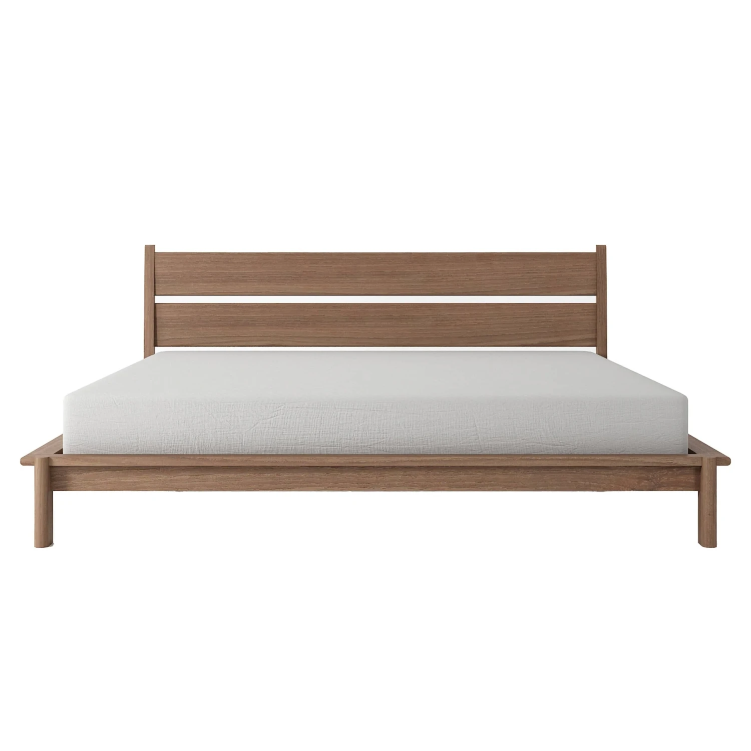 Taku Queen Bed - Teak - Image 2