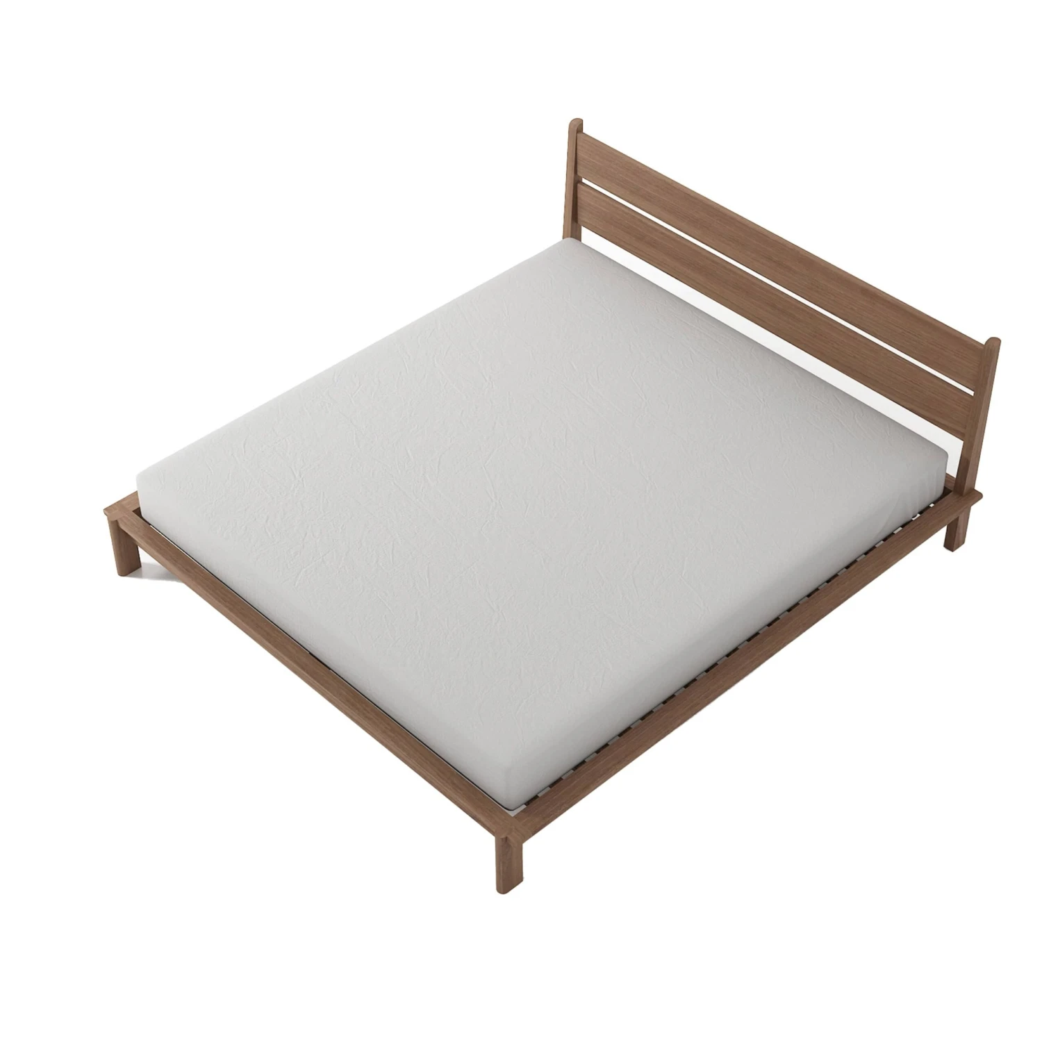 Taku Queen Bed - Teak - Image 3