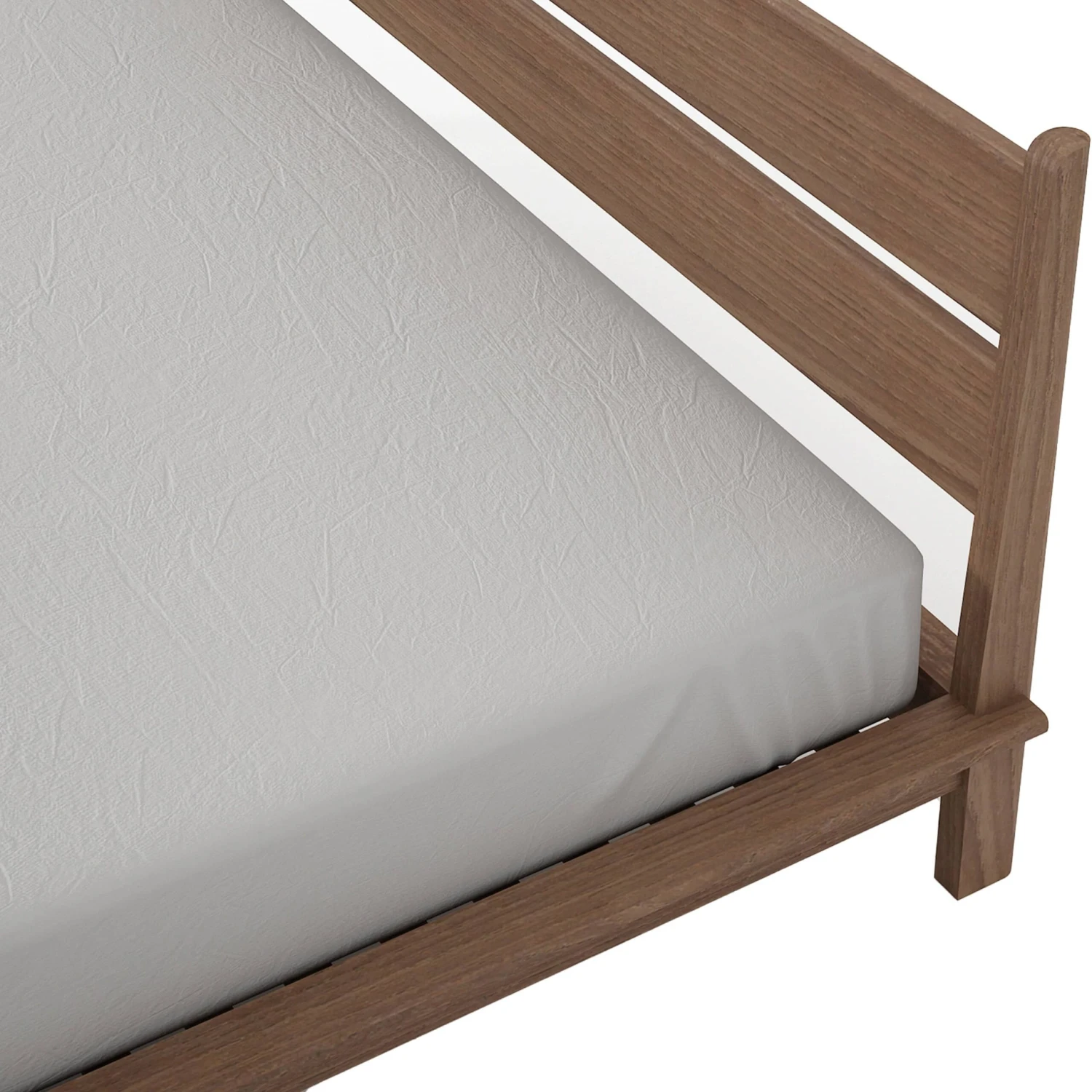 Taku Queen Bed - Teak - Image 5