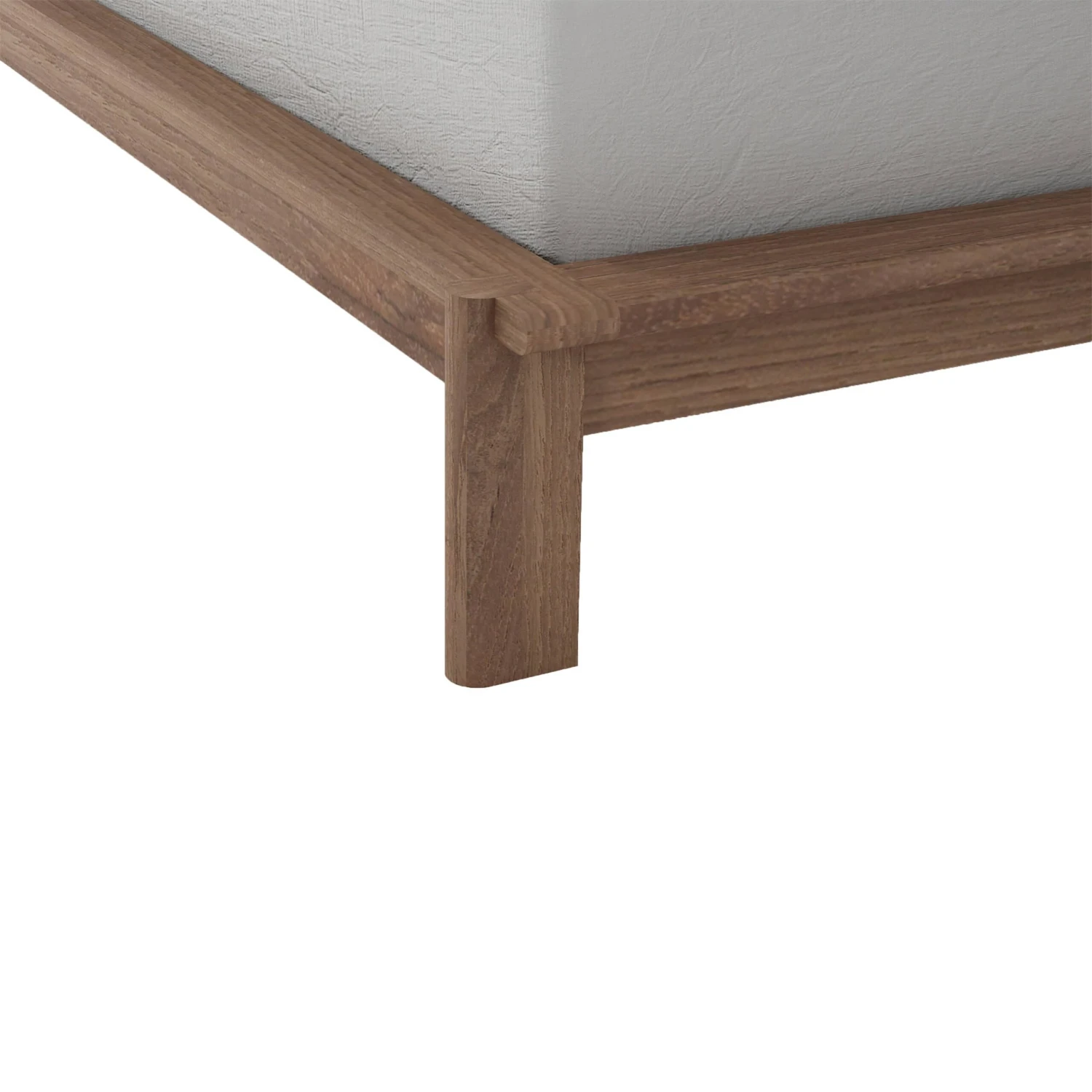 Taku Queen Bed - Teak - Image 6