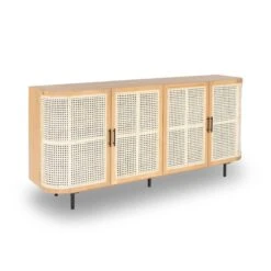 Embrace Rattan Sideboard 180 Cm - Natural