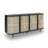 Embrace Rattan Sideboard 180 Cm - Black