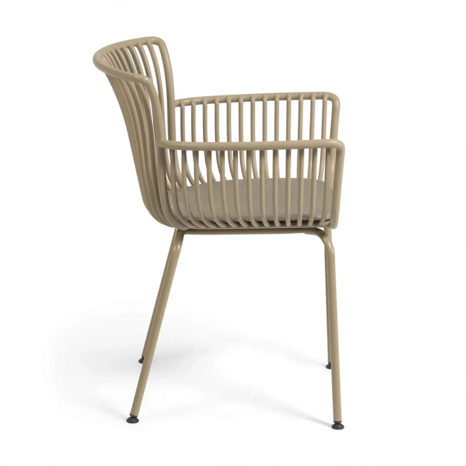Surpika Outdoor Dining Chair - Beige - Image 6