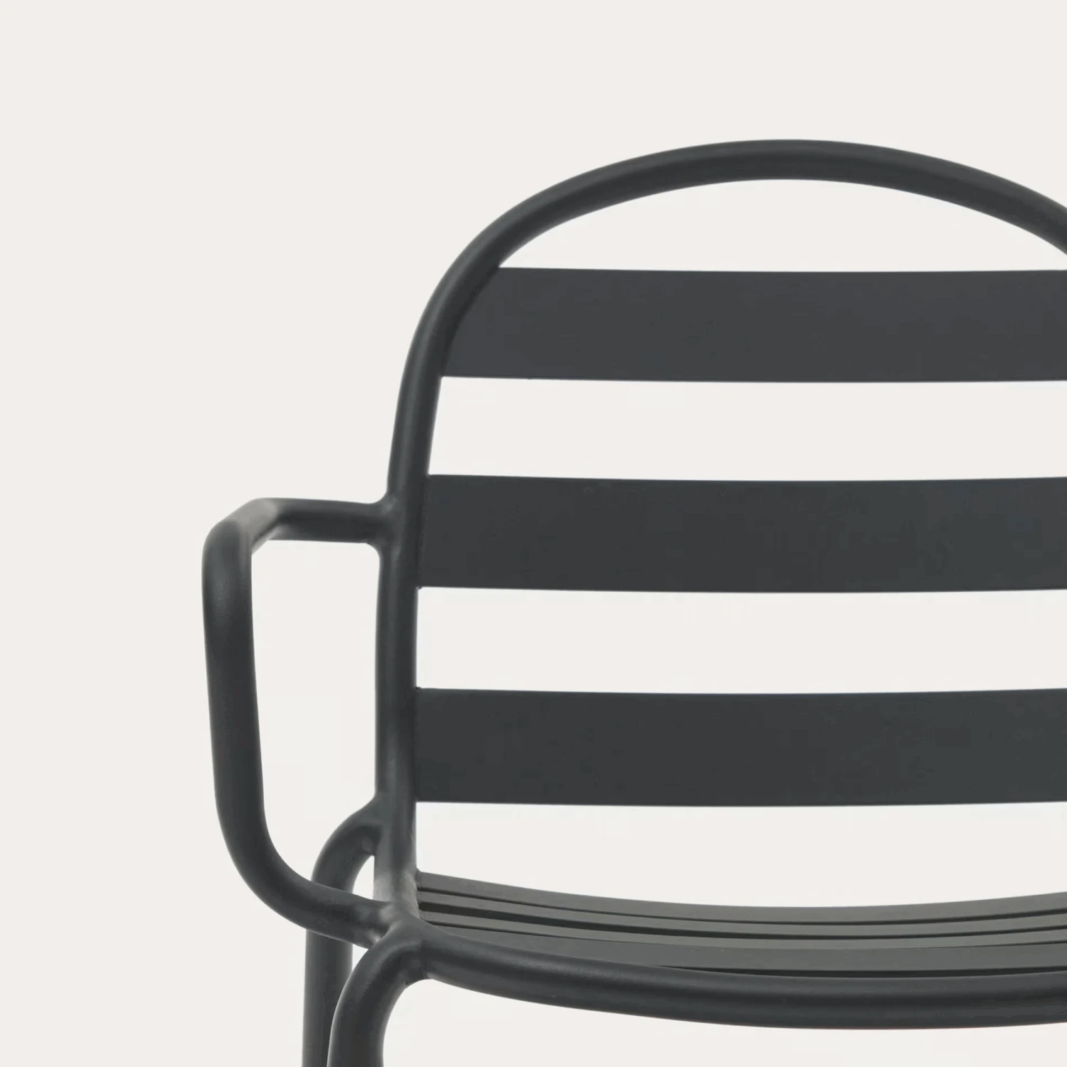 Joncols Outdoor Dining Chair - Grey - Image 6