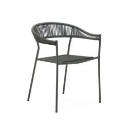 Futadera Outdoor Dining Chair - Grey