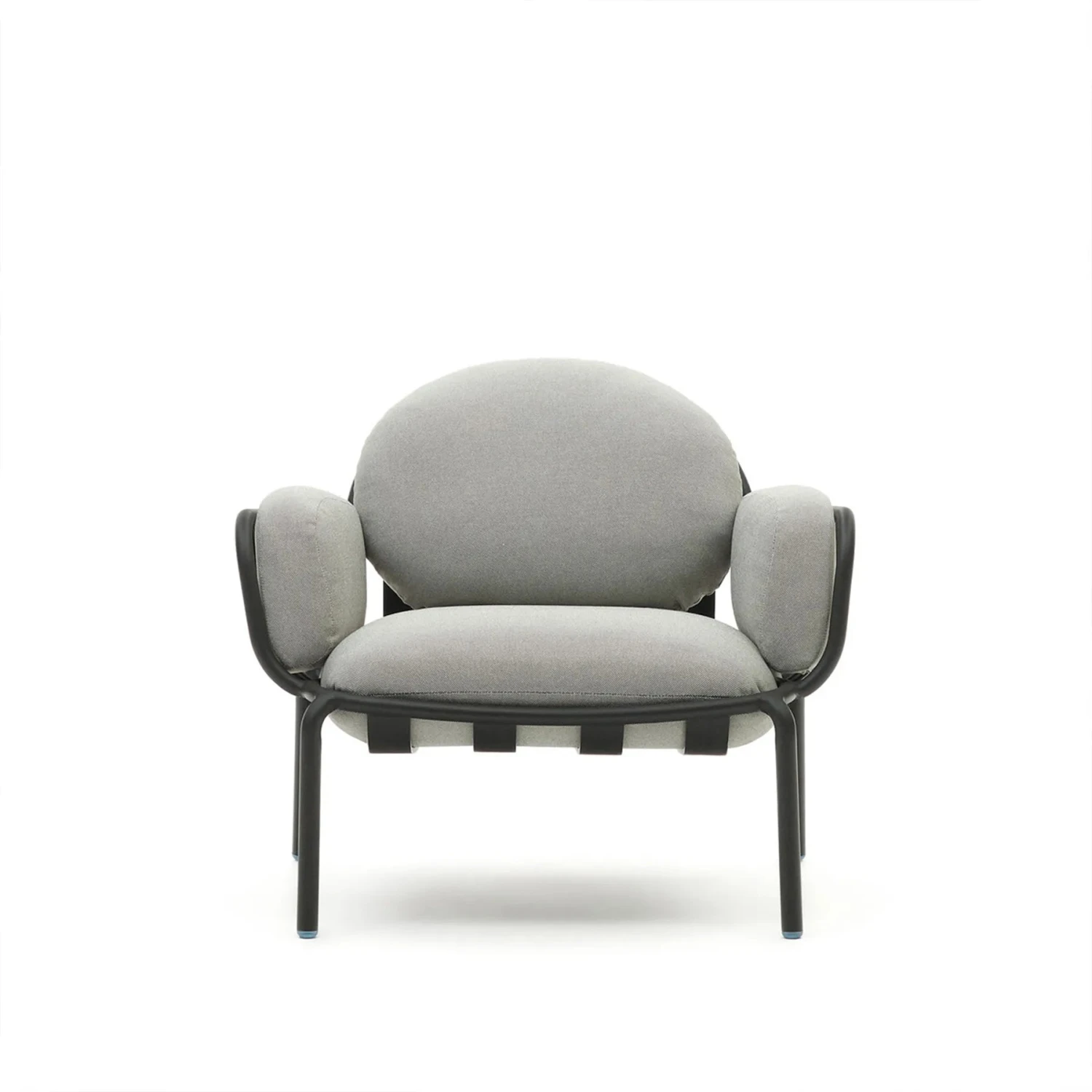 Joncols Outdoor Armchair - Grey - Image 4