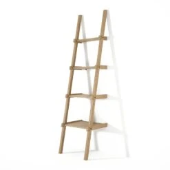 Simply City Ladder Shelves - Oak