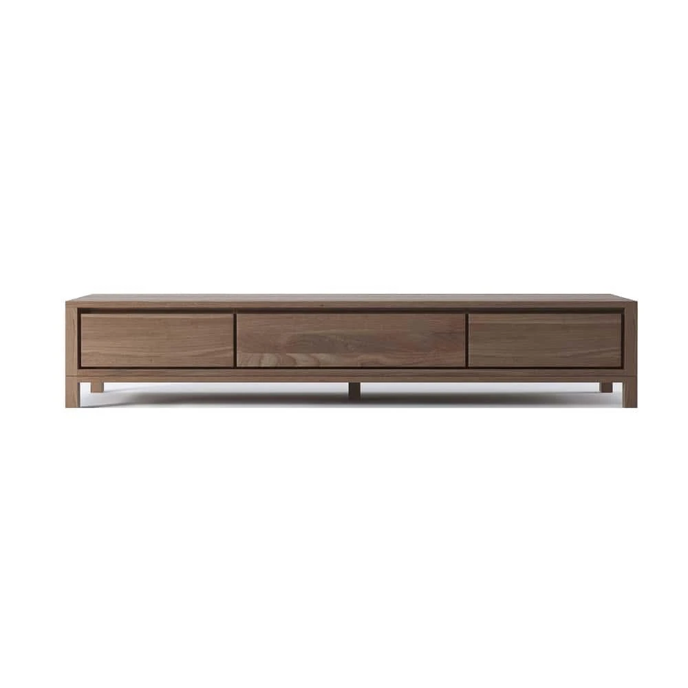 Solid TV Chest 180cm - Teak - Image 2