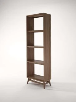 Twist Open Bookcase - Teak