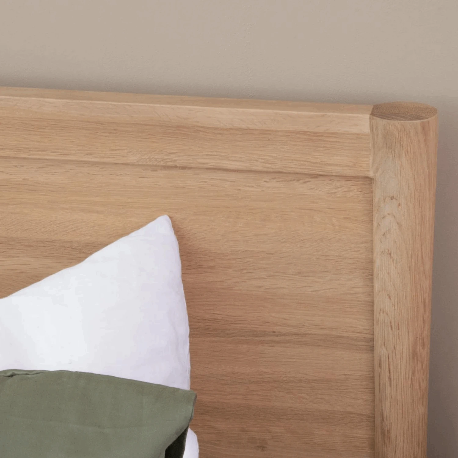 Vintage King Bed - Oak - Image 7