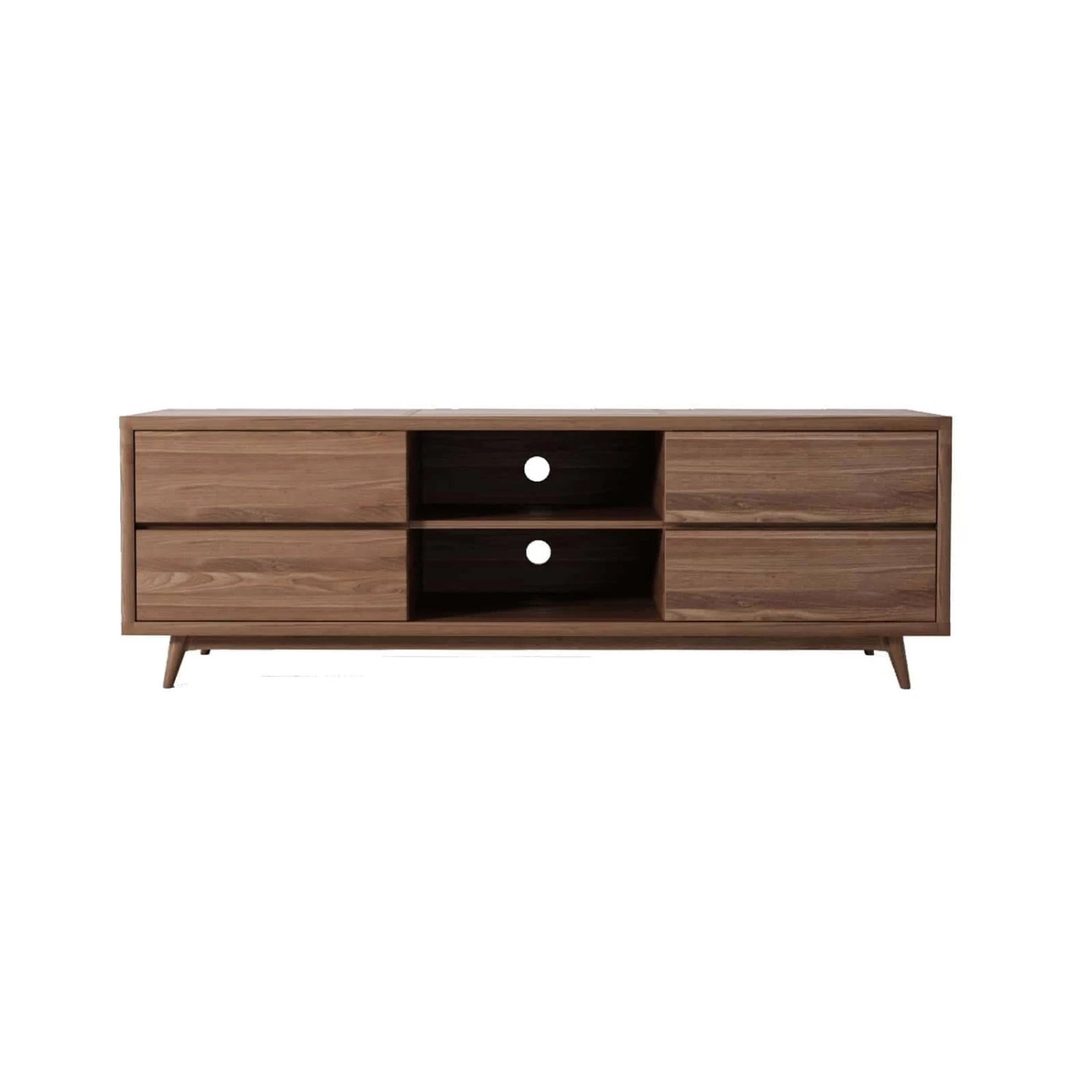 Vintage Low TV Unit - Teak - Image 3