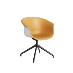 Queen Dining Chair With 4 Way Leg - Pu / White / Black