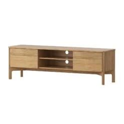 Aksel Entertainment Unit 180cm - Oak