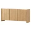 Stella Sideboard 180cm - Oak/Travertine