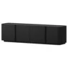 Clayton Entertainment Unit 180cm - Black