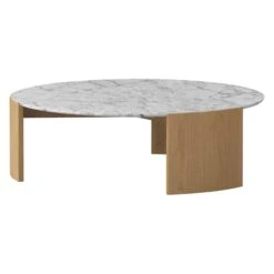 Orla Round Coffee Table 130cm - Oak