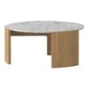 Orla Round Coffee Table 90cm - Oak