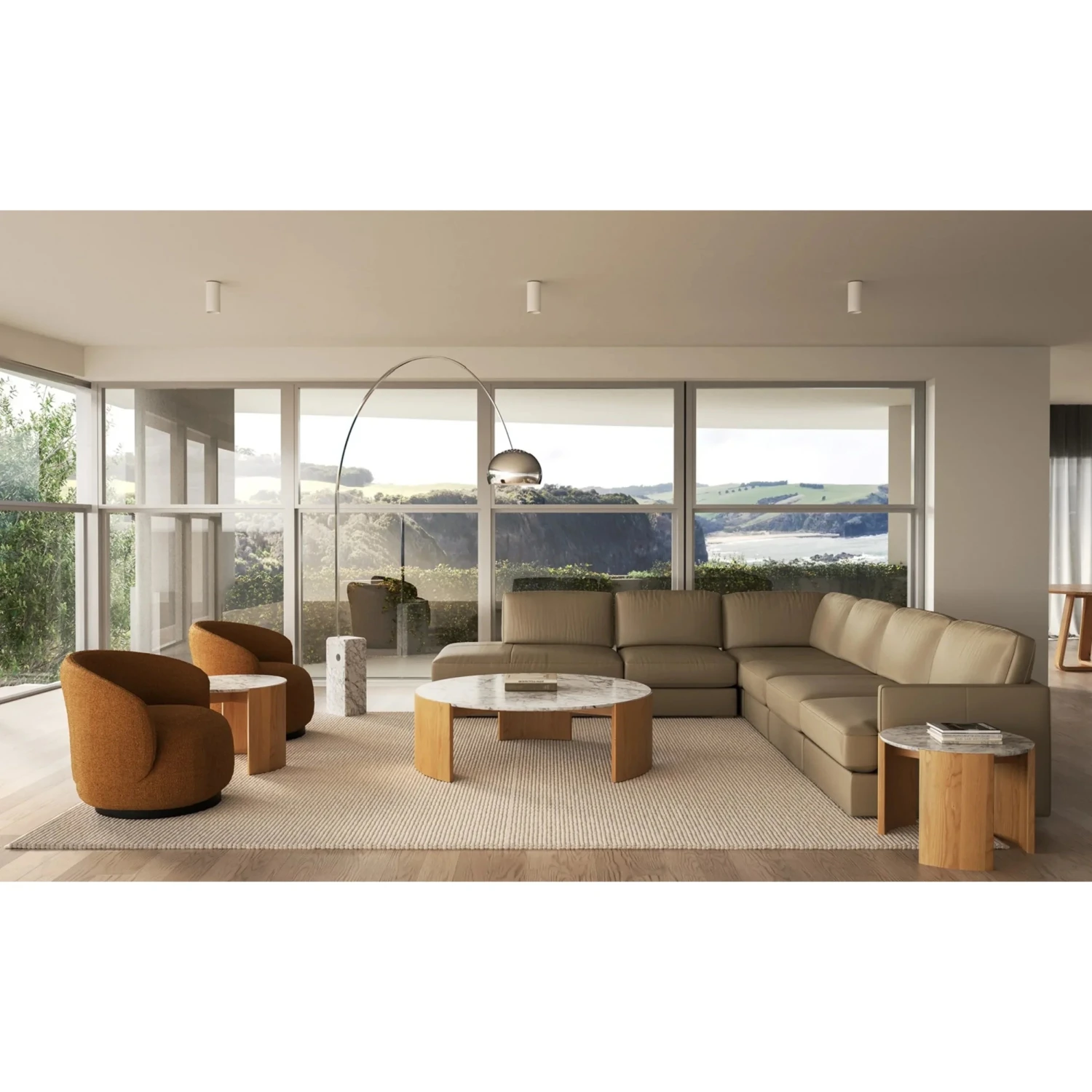 Orla Side Table - Oak - Image 2