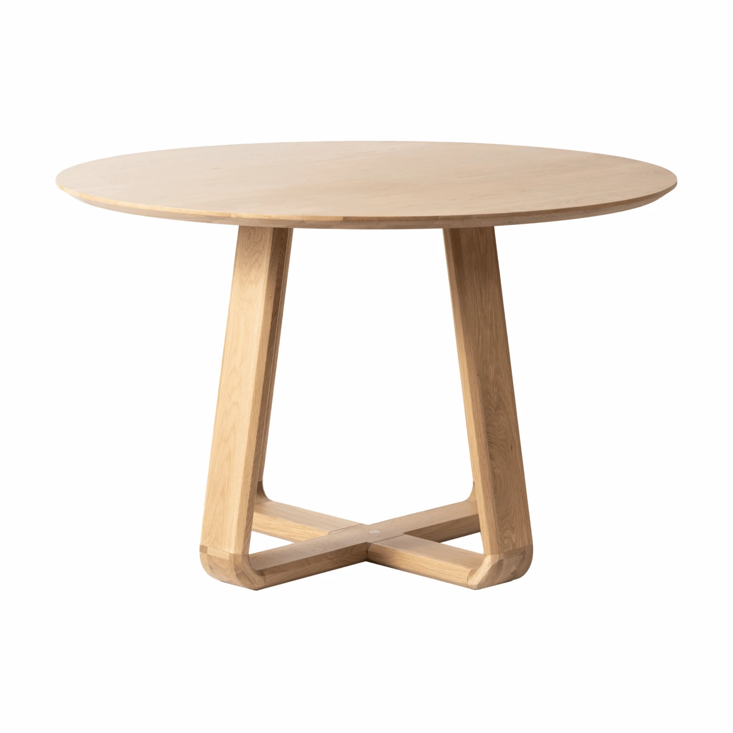 Russo Round Dining Table 120cm - Oak - Image 4