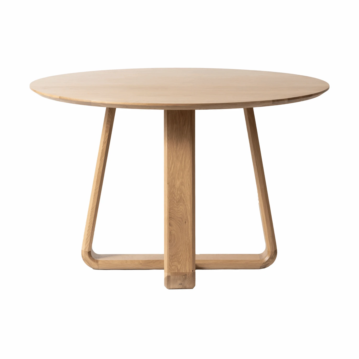 Russo Round Dining Table 120cm - Oak - Image 5