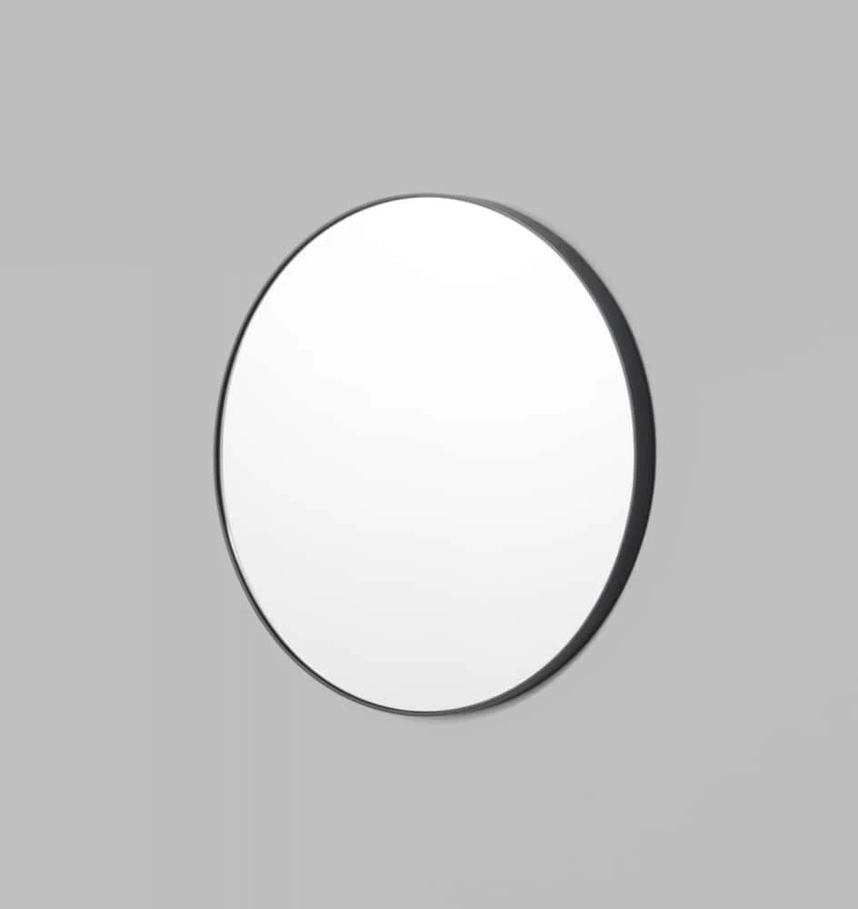 Bjorn Round Mirror - Black 60cm - Image 2