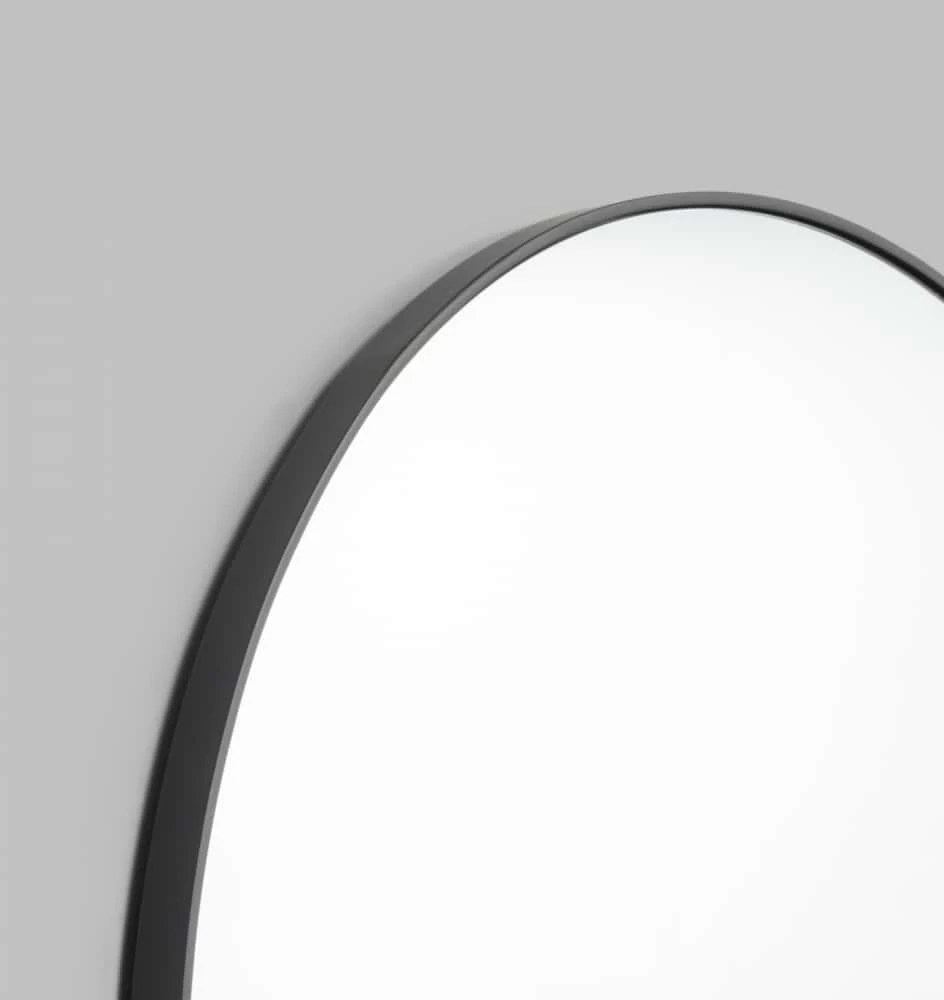 Bjorn Round Mirror - Black 60cm - Image 3