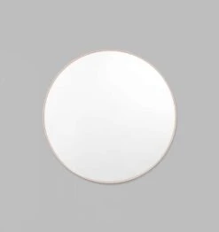 Bjorn Round Mirror - Powder 100cm