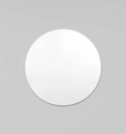 Bjorn Round Mirror - Bright White 80cm